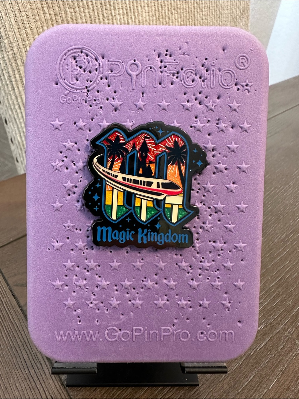2026 Disney Parks Magic Kingdom Monorail Castle Pin